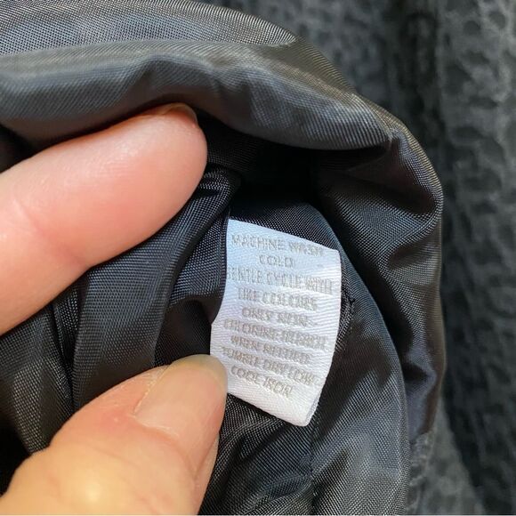 Charter Club Animal Print Knit Lined Dress with Belt Gray Sz 12 NWT - Picture 6 of 12